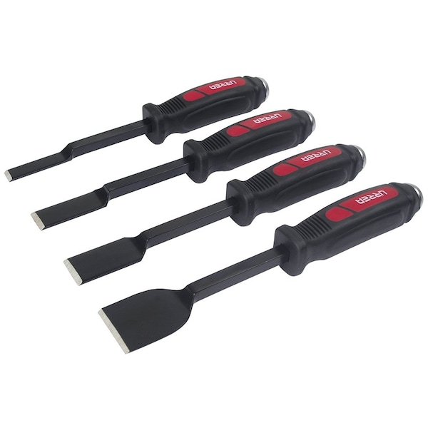 Impact carbon scraper set 4 pieces
